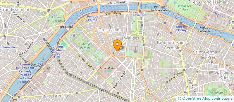 localisation de l'entreprise MONSIEUR ALEXANDRE SALAME  PARIS