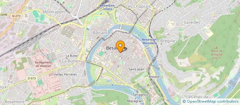 localisation de l'entreprise MONSIEUR ALEXANDRE SALOMON à BESANCON
