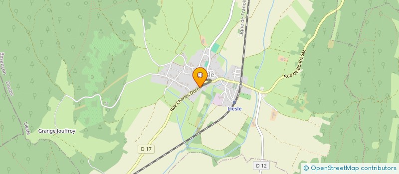 localisation de l'entreprise MONSIEUR ALEXANDRE SALVI  LIESLE