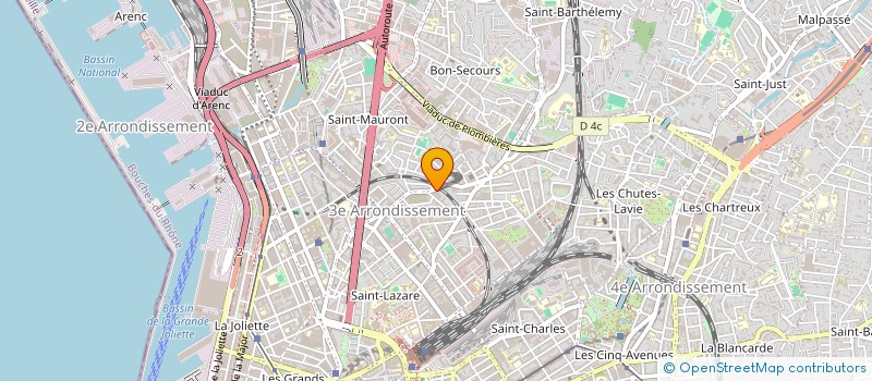 localisation de l'entreprise MONSIEUR ALEXANDRE SALVY à MARSEILLE