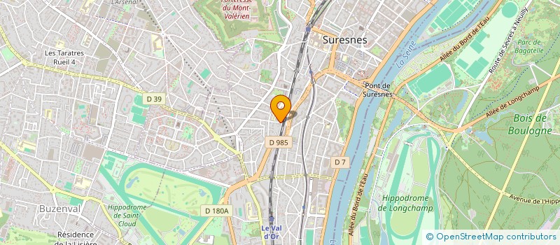 localisation de l'entreprise MONSIEUR ALEXANDRE SANSON à SURESNES