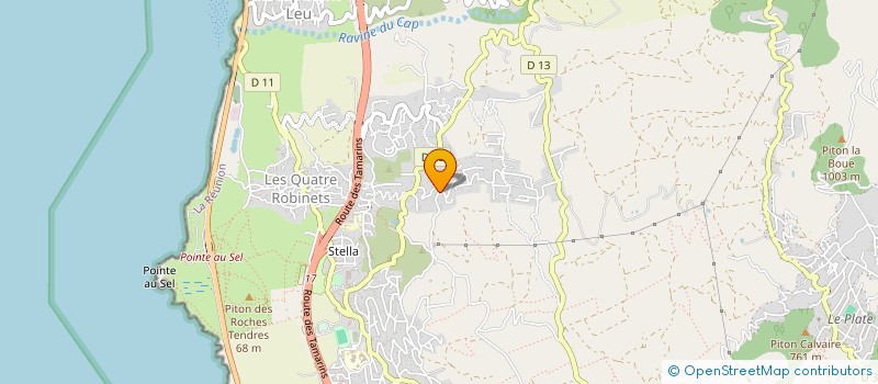 localisation de l'entreprise MONSIEUR ALEXANDRE SANTOS  SAINT-LEU