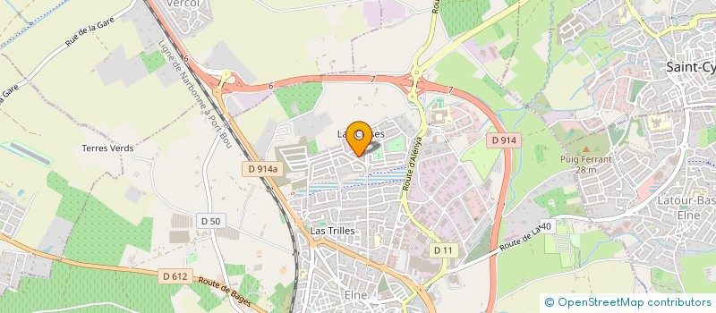 localisation de l'entreprise MONSIEUR ALEXANDRE SARABANDO  SAINT-FELIU-D'AMONT