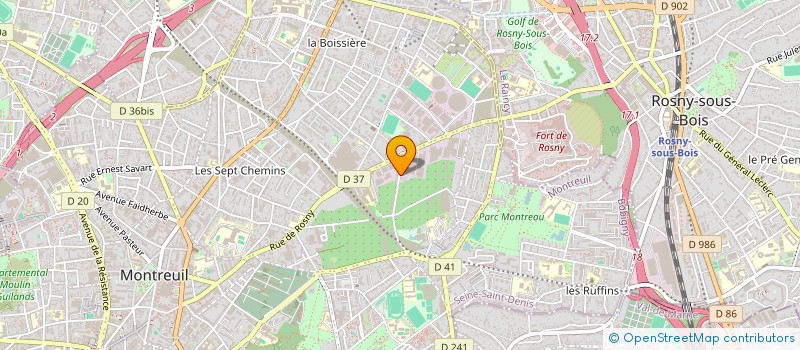 localisation de l'entreprise MONSIEUR ALEXANDRE SARFATI à MONTREUIL