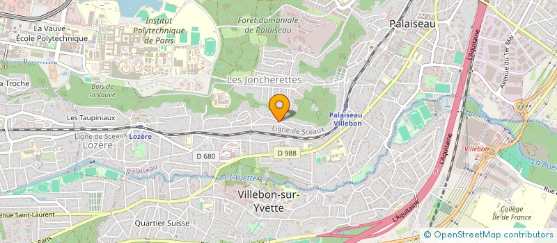 localisation de l'entreprise MONSIEUR ALEXANDRE SARKIS à PALAISEAU