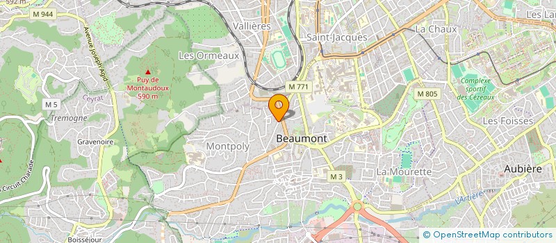 localisation de l'entreprise MONSIEUR ALEXANDRE SATURNIN à BEAUMONT