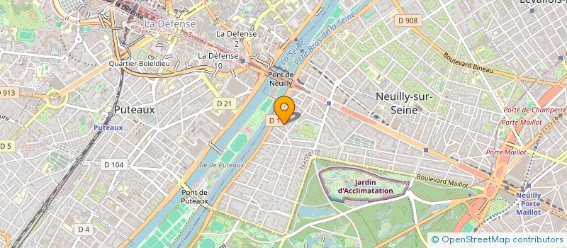 localisation de l'entreprise MONSIEUR ALEXANDRE SAUTY DE CHALON à NEUILLY-SUR-SEINE
