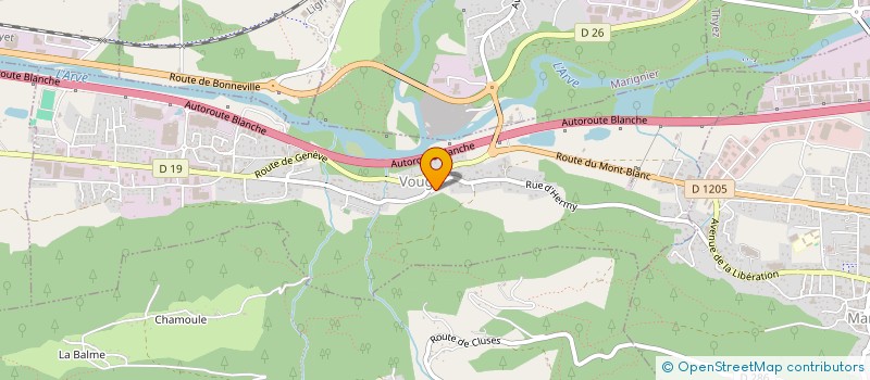 localisation de l'entreprise MONSIEUR ALEXANDRE SAUZON  VOUGY