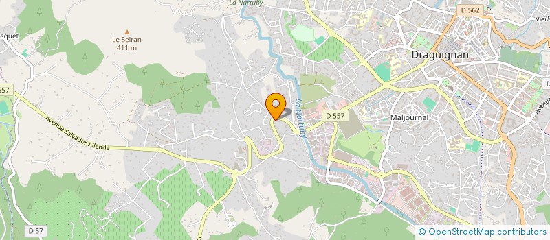 localisation de l'entreprise MONSIEUR ALEXANDRE SAVELLI  DRAGUIGNAN