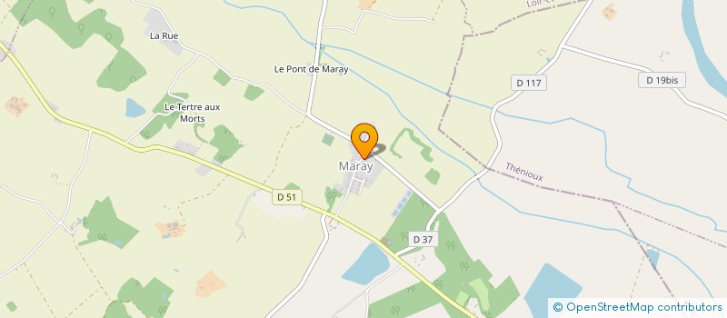 localisation de l'entreprise MONSIEUR ALEXANDRE SAVERDY  MARAY