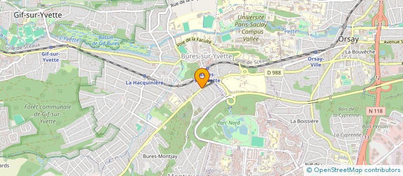 localisation de l'entreprise MONSIEUR ALEXANDRE SAVIC à BURES-SUR-YVETTE