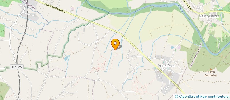 localisation de l'entreprise MONSIEUR ALEXANDRE SAVOIE  POTELIERES