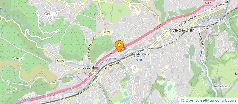 localisation de l'entreprise MONSIEUR ALEXANDRE SCAFI à RIVE-DE-GIER