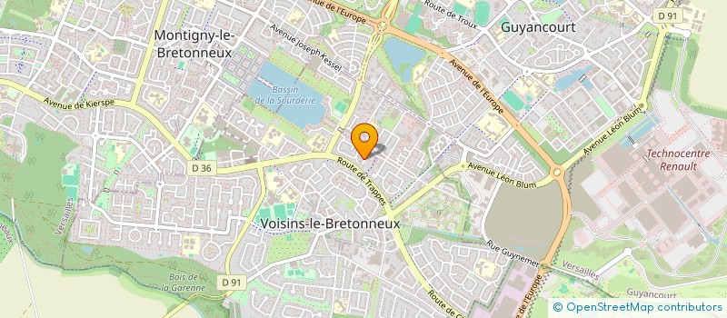 localisation de l'entreprise MONSIEUR ALEXANDRE SCALA à VOISINS-LE-BRETONNEUX