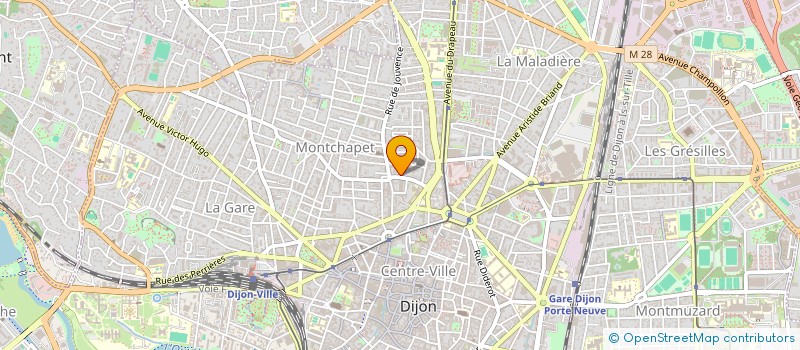 localisation de l'entreprise MONSIEUR ALEXANDRE SCELLIER à DIJON