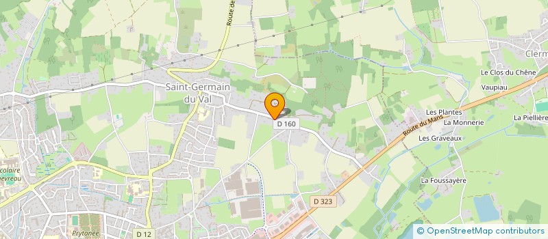 localisation de l'entreprise MONSIEUR ALEXANDRE SCHEFFER  LA FLECHE