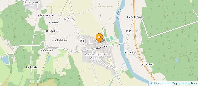 localisation de l'entreprise MONSIEUR ALEXANDRE SCHIFANO  VOUNEUIL-SUR-VIENNE