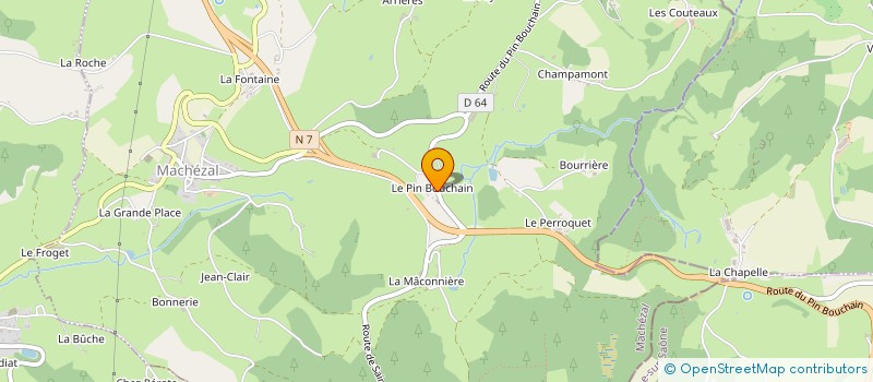 localisation de l'entreprise MONSIEUR ALEXANDRE SCHLEININGER  MACHEZAL