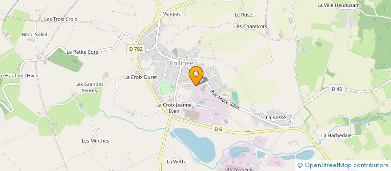 localisation de l'entreprise MONSIEUR ALEXANDRE SCHMIT à LE MENE
