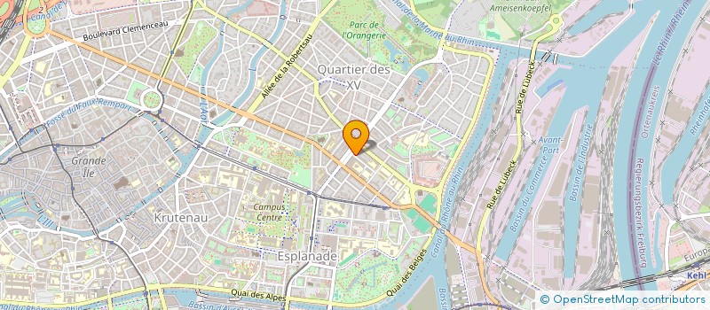 localisation de l'entreprise MONSIEUR ALEXANDRE SCHRANZ à STRASBOURG