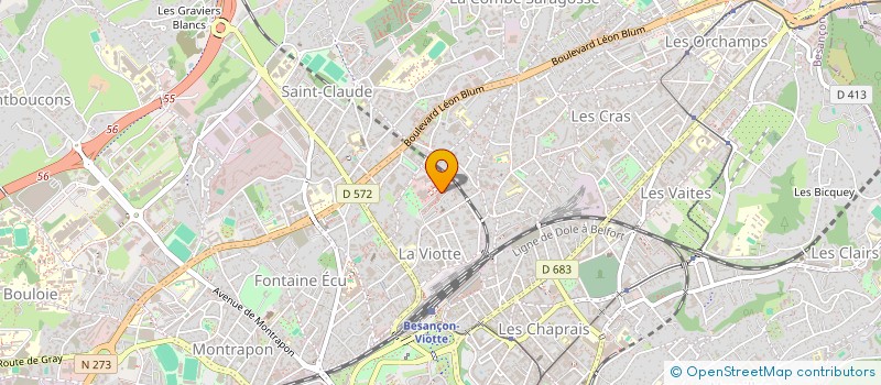 localisation de l'entreprise MONSIEUR ALEXANDRE SCHWARTZWALDER à BESANCON