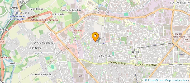 localisation de l'entreprise MONSIEUR ALEXANDRE SCHWEISGUT  SAINT-CYR-SUR-LOIRE