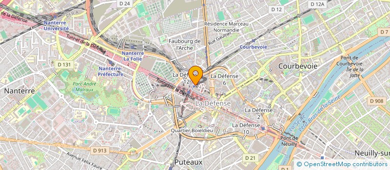 localisation de l'entreprise MONSIEUR ALEXANDRE SEBAHIRE à PUTEAUX