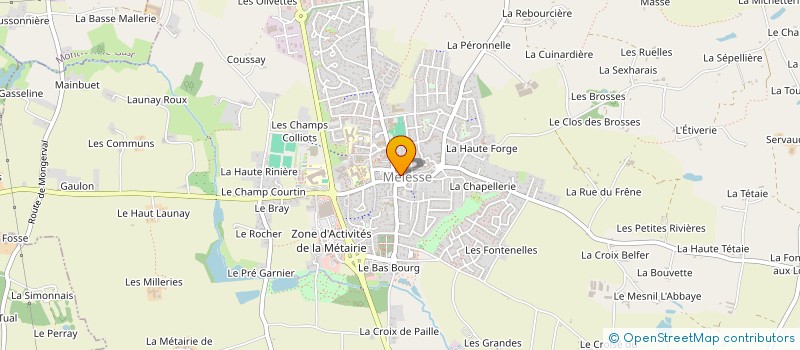 localisation de l'entreprise MONSIEUR ALEXANDRE SEBERT  MELESSE