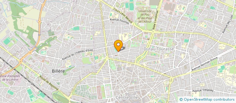 localisation de l'entreprise MONSIEUR ALEXANDRE SECA  PAU