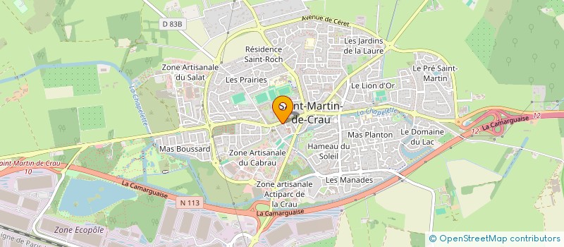 localisation de l'entreprise MONSIEUR ALEXANDRE SEGUIN à SAINT-MARTIN-DE-CRAU