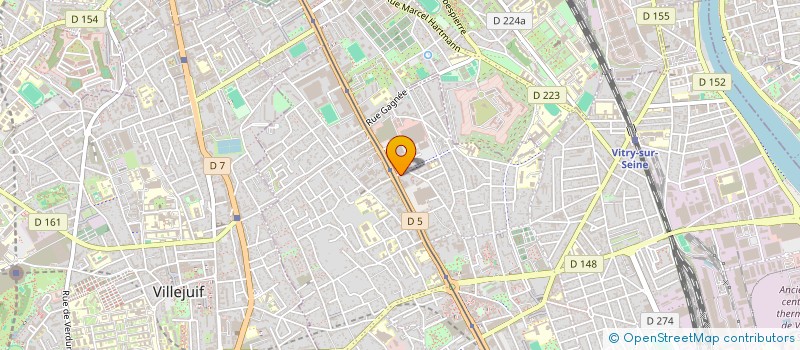 localisation de l'entreprise MONSIEUR ALEXANDRE SEGUIS à VITRY-SUR-SEINE