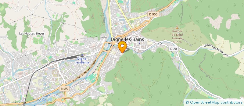 localisation de l'entreprise MONSIEUR ALEXANDRE SEIGLER à DIGNE-LES-BAINS