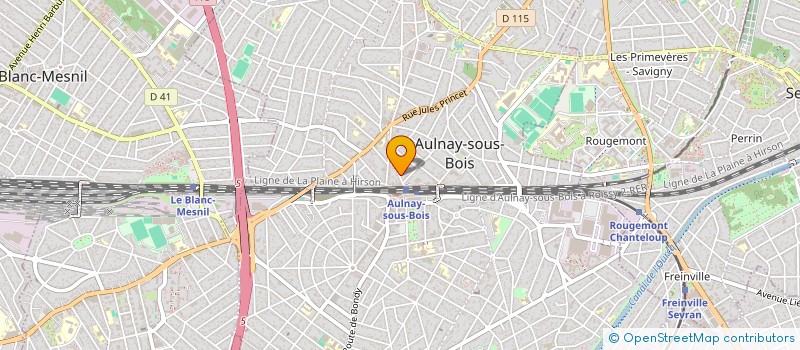 localisation de l'entreprise MONSIEUR ALEXANDRE SELIG à AULNAY-SOUS-BOIS