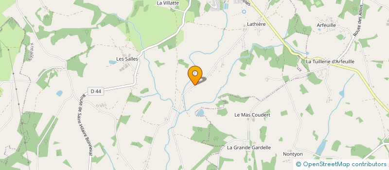 localisation de l'entreprise MONSIEUR ALEXANDRE SENAMAUD  EYJEAUX