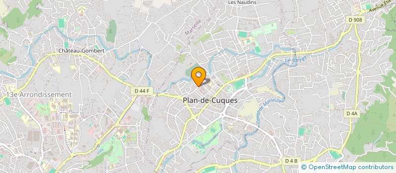 localisation de l'entreprise MONSIEUR ALEXANDRE SENTENAC  PLAN-DE-CUQUES