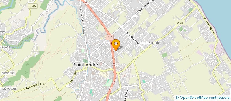 localisation de l'entreprise MONSIEUR ALEXANDRE SERINGOM-MANGALOM à SAINT-ANDRE
