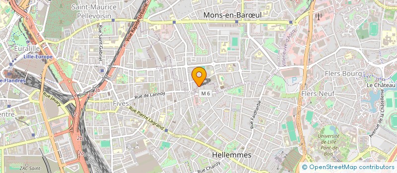 localisation de l'entreprise MONSIEUR ALEXANDRE SEROR à LILLE