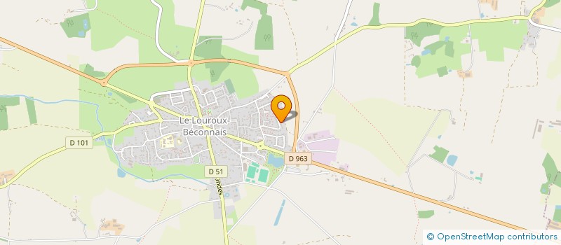 localisation de l'entreprise MONSIEUR ALEXANDRE SEROUGE  VAL D'ERDRE-AUXENCE