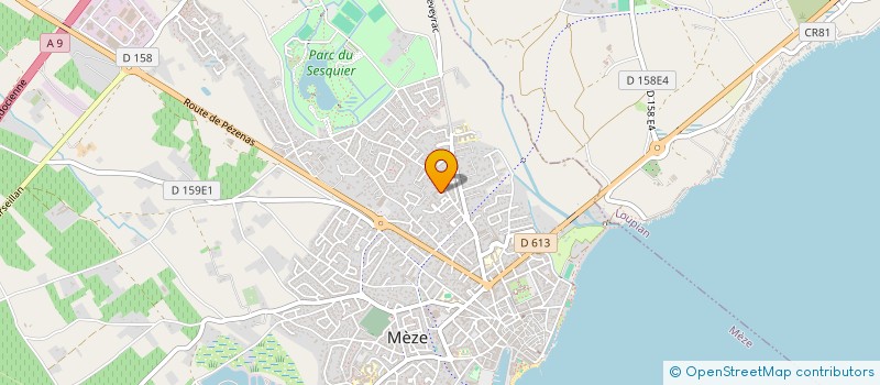 localisation de l'entreprise MONSIEUR ALEXANDRE SEROUX à MEZE