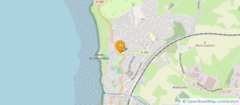 localisation de l'entreprise MONSIEUR ALEXANDRE SERVAIS  WIMEREUX