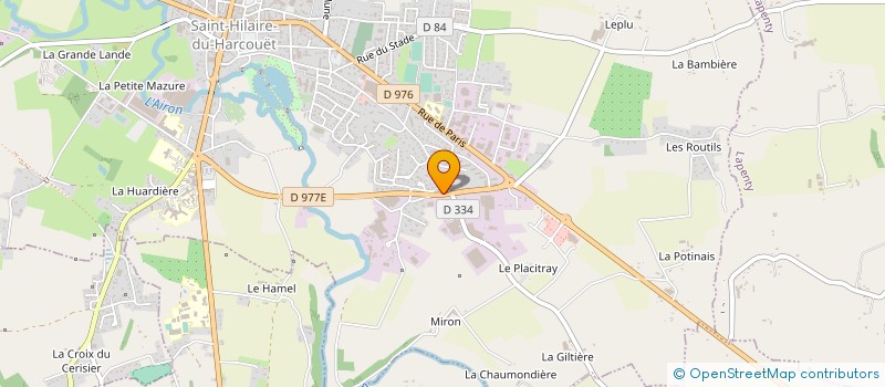 localisation de l'entreprise MONSIEUR ALEXANDRE SERVERA à SAINT-HILAIRE-DU-HARCOUET