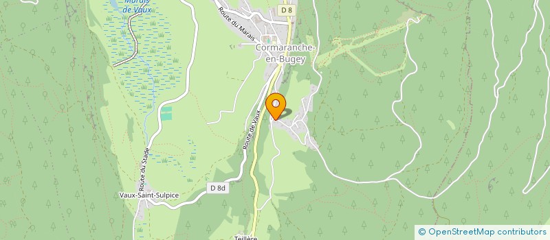 localisation de l'entreprise MONSIEUR ALEXANDRE SIGAUD  PLATEAU D'HAUTEVILLE