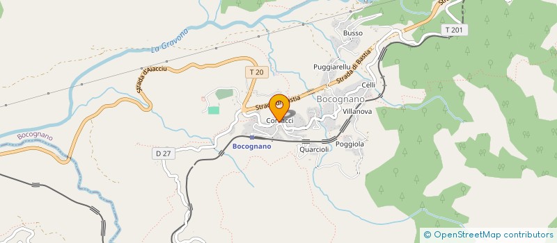 localisation de l'entreprise MONSIEUR ALEXANDRE SILLIS à BOCOGNANO