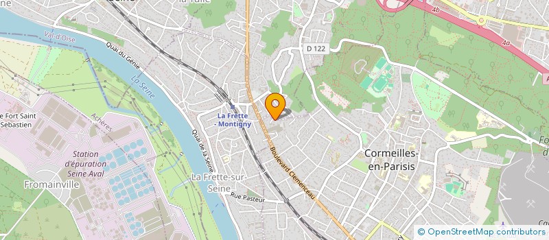 localisation de l'entreprise MONSIEUR ALEXANDRE SILVA à CORMEILLES-EN-PARISIS