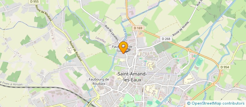 localisation de l'entreprise MONSIEUR ALEXANDRE SILVA MARCELINO  SAINT-AMAND-LES-EAUX