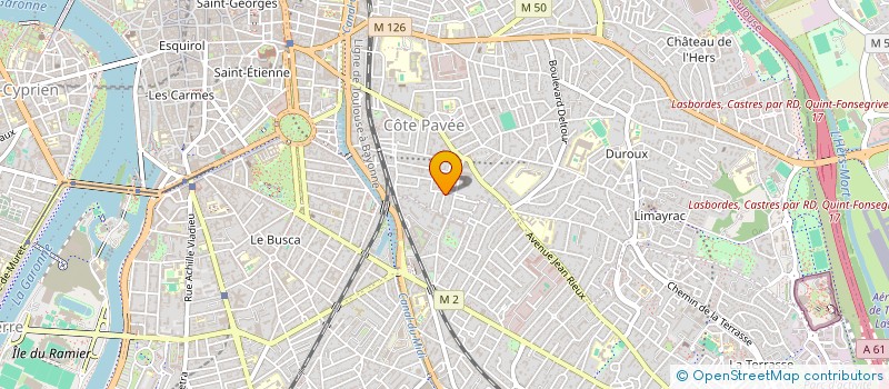 localisation de l'entreprise MONSIEUR ALEXANDRE SIMARD à TOULOUSE
