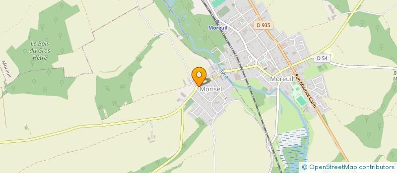 localisation de l'entreprise MONSIEUR ALEXANDRE SIMEK  MORISEL