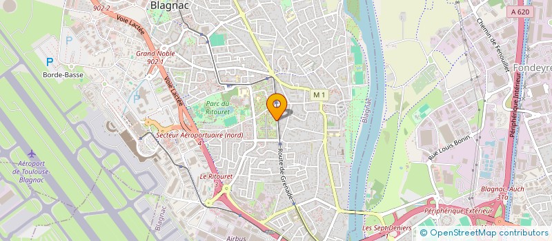 localisation de l'entreprise MONSIEUR ALEXANDRE SIMONETTI à BLAGNAC