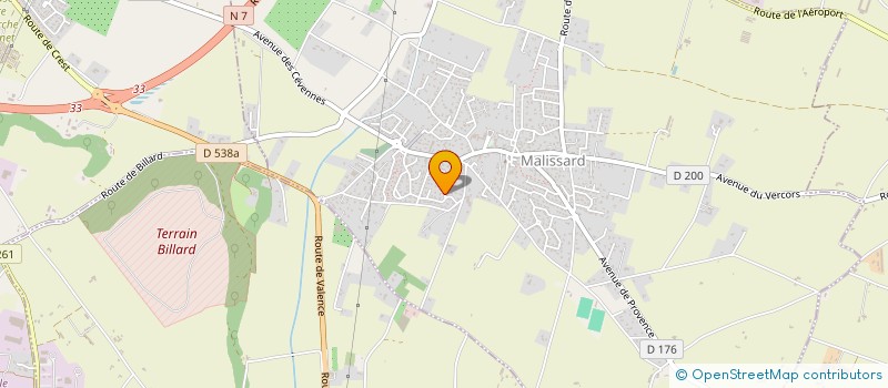 localisation de l'entreprise MONSIEUR ALEXANDRE SINGAINY MOUTIAPIN à MALISSARD