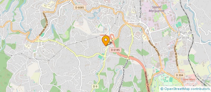 localisation de l'entreprise MONSIEUR ALEXANDRE SINICROPI à GRASSE